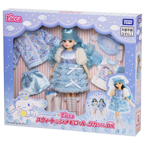 タカラトミー リカちゃん スウィートなシナモロール リカちゃん DX ｽｳｲ-ﾄﾅｼﾅﾓﾛ-ﾙﾘｶﾁﾔﾝDX-イメージ5
