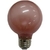 キョッコウデンキ 特殊電球 E26口金 40Wバルーンカラー 1個入り 赤 ﾊﾞﾙ-ﾝG70E26 40W(R)-イメージ2