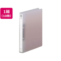 リヒトラブ リングファイル(カドロック&ツイストリング)A4乳白 10冊 1箱(10冊) F297868-F877U-1