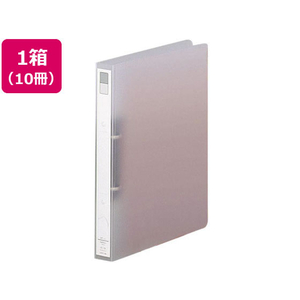 リヒトラブ リングファイル(カドロック&ツイストリング)A4乳白 10冊 1箱(10冊) F297868-F877U-1-イメージ1