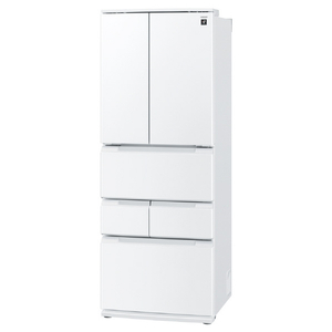 SHARP 【フレンチドア】429L 冷蔵庫 FiT63cmシリーズ冷蔵庫 ブラストホワイト SJ-MF43R-W-イメージ17