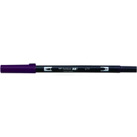 トンボ鉛筆 デュアルブラッシュペン ABT Dark Plum F040054-AB-T679