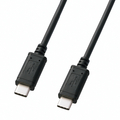 サンワサプライ USB2．0 Type Cケーブル(1m) ブラック KU-CCP510