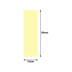 コクヨ ふせん〈K2〉50×15mm イエロー 50冊 F972587-K2ﾒ-5015Y-イメージ4