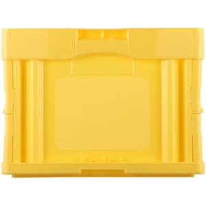 岐阜プラスチック工業 CB型折りたたみコンテナ CB-S41NR 黄 FC287HY-3659984-イメージ5