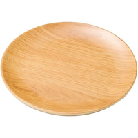 江部松商事 EBM/メラミン 耐熱 サークルプレート ナチュラルウッド M 1202578 FC674LD-1561260