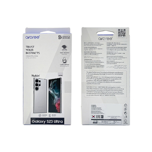 araree Galaxy S23 Ultra用ハードケース Nukin クリア AR25110S23U-イメージ10