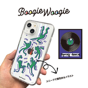 BOOGIE WOOGIE iPhone 14 Pro用オーロラケース Spring Dance BW24110I14P-イメージ3