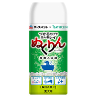 アース・ペット 愛犬用 炭酸入浴剤 ぬくりん 森林の香り 300g ﾆﾕｳﾖｸｻﾞｲﾇｸﾘﾝｼﾝﾘﾝ300G