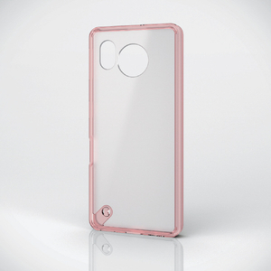 エレコム AQUOS sense7用ハイブリッドケース フレームカラー ピンク PM-S226HVCFCPN エレコム AQUOS sense7用ハイブリッドケース フレームカラー ピンク PM-S226HVCFCPN