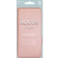 エアージェイ AQUOS wish5用手帳型ケース シャイニーピンク AC-AQW5-SHY PK