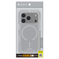 トリニティ iPhone 18 Pro用 / 17 Pro用 [Luce] マグネット吸着式アクセサリー対応 背面クリアハードケース TR-IP26M3-LUMS-CCL