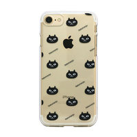 abbi FRIENDS iPhone SE(第3世代)/SE(第2世代)/8/7用ネコマンジュウクリアケース イタズラネコパターン ABF13111I8