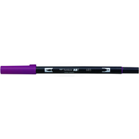 トンボ鉛筆 デュアルブラッシュペン ABT Deep Magenta F040055-AB-T685