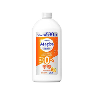 ライオン Magica 酵素+ オレンジの香り 詰替 530mL FC320RA-イメージ1