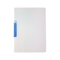 セキセイ クリップインファイル A4タテ 20枚収容 ブルー 20冊 1箱(20冊) F836220-SSS-115