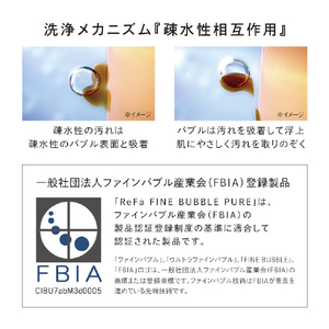 MTG ReFa FINE BUBBLE PURE ブラック RS-AM-03A-イメージ4