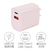 e angle USB充電器 ピンク ANGL-UCH-25-04-P-イメージ2