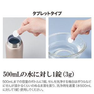 象印 ステンレスボトル用洗浄剤(タブレットタイプ) SB-ZB01-J-イメージ3