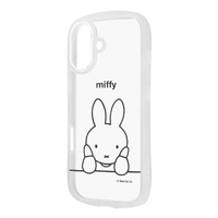 レイ・アウト iPhone 17用ミッフィー / Puffull 衝撃吸収 バンパー ハイブリッドケース / ミッフィー/スタンダード4 RC-BP52CMD2/MFA4