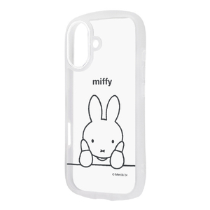 レイ・アウト iPhone 17用ミッフィー / Puffull 衝撃吸収 バンパー ハイブリッドケース / ミッフィー/スタンダード4 RC-BP52CMD2/MFA4-イメージ1