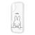 レイ・アウト iPhone 17用ミッフィー / Puffull 衝撃吸収 バンパー ハイブリッドケース / ミッフィー/スタンダード4 RC-BP52CMD2/MFA4-イメージ1