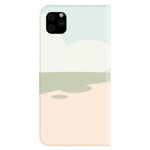 abbi FRIENDS iPhone 11 Pro Max用ダイアリーケース しばたさん イヤイヤ ABF17111I65R-イメージ6