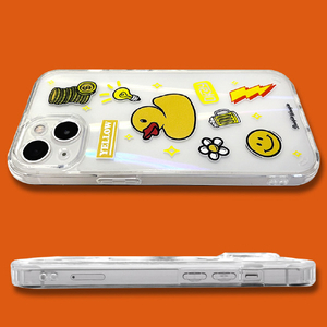 BOOGIE WOOGIE iPhone 14 Pro用オーロラケース Yellow BW24112I14P-イメージ8