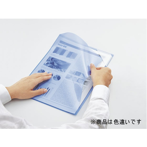 コクヨ クリヤーホルダー〈K2〉A4 脱落防止ストッパー付 透明 10枚 F972531-K2ﾌ-ST750TX10-イメージ4
