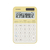 カシオ カラフル電卓 ライトイエロー MW-C20D-LY-N-イメージ2