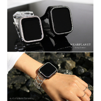 WEARPLANET WP23112AWSV Apple Watch 40mm用ラインストーン