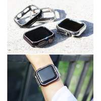 ★日本未入荷★LLOYD★Apple Watch ストーン ケース★追跡付★ applewatch カバー アップルウォッチ 保護ケース ラインストーン