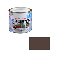 アサヒペン 水性多用途カラー 1／5L オータムブラウン FC683PM