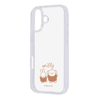 レイ・アウト iPhone 17用ミッフィー / 耐衝撃 ハイブリッドケース Charaful / ミッフィーとボリス RC-BP52UC4/MF2M