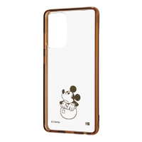 レイアウト Galaxy A52 5G用ハイブリッドケース Charaful ディズニーキャラクター ミッキーマウス RT-DGA52UC/MKM