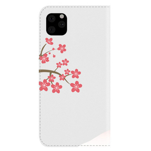abbi FRIENDS iPhone 11 Pro Max用ダイアリーケース しばたさん さくら ABF17112I65R-イメージ6
