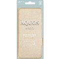 エアージェイ AQUOS wish5用手帳型ケース シャイニーゴールド AC-AQW5-SHY SG