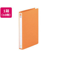 リヒトラブ リングファイル(カドロック&ツイストリング)A4 橙 10冊 1箱(10冊) F297870-F877U-4