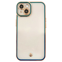 GAACAL iPhone 13 Pro用「クリアクラシカル」クリアTPUケース グリーン P00377GSP