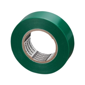 トラスコ中山 TRUSCO 脱鉛タイプビニールテープ 19mm×10m 10巻入り 緑 FC485GE-1262157-イメージ1