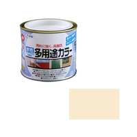 アサヒペン 水性多用途カラー 1／5L アイボリー FC684PM