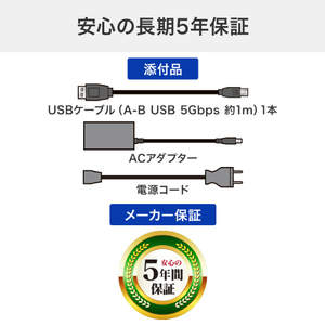 I・Oデータ RAID対応 2ドライブ 外付けハードディスク 16TB HDW-UTNB16-イメージ10