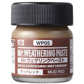GSIクレオス Mr．ウェザリングペースト WP05 マッドレッド WP05MRｳｴｻﾞﾘﾝｸﾞﾒ-ｽﾄﾏﾂﾄﾞRD