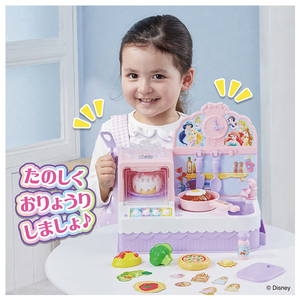 タカラトミー ディズニープリンセス まほうのキラキラオーブンキッチン DNﾌﾟﾘﾝｾｽﾏﾎｳﾉｷﾗｷﾗｵ-ﾌﾞﾝｷﾂﾁﾝ-イメージ2