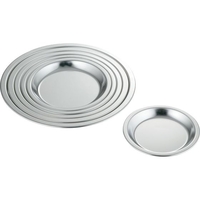 赤川器物製作所 18-0パイ皿 No.1 内210mm FCM7166-002352001