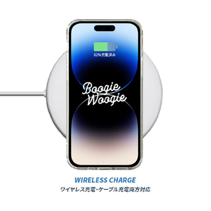 BOOGIE WOOGIE iPhone 14 Pro用オーロラケース Very Peri BW24113I14P-イメージ12