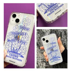 BOOGIE WOOGIE iPhone 14 Pro用オーロラケース Very Peri BW24113I14P-イメージ14