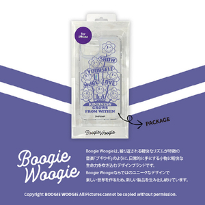 BOOGIE WOOGIE iPhone 14 Pro用オーロラケース Very Peri BW24113I14P-イメージ15