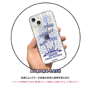 BOOGIE WOOGIE iPhone 14 Pro用オーロラケース Very Peri BW24113I14P-イメージ4