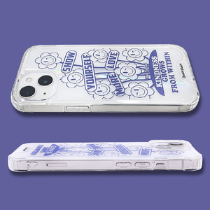 BOOGIE WOOGIE iPhone 14 Pro用オーロラケース Very Peri BW24113I14P-イメージ8